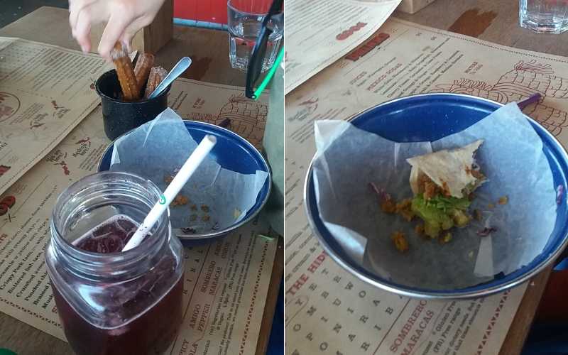 Definitely the best kids eat free offer in Christchurch, avocado taco, jamaica drink and churros for dessert. 