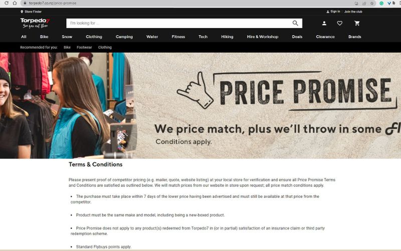 Torpedo 7 online website Price Promise
