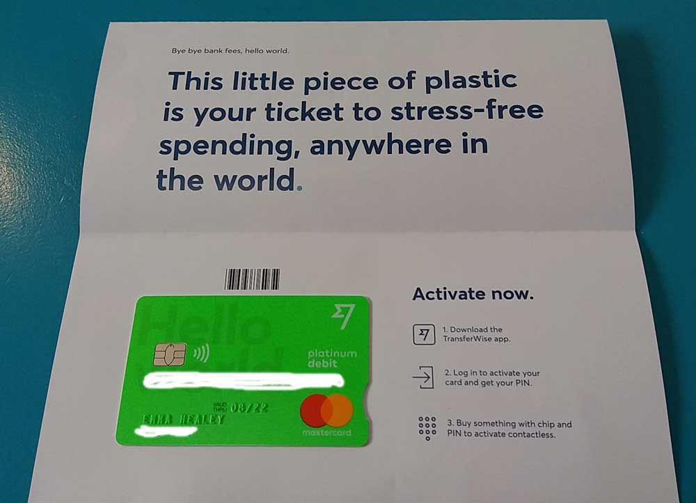 wise travel card review nz