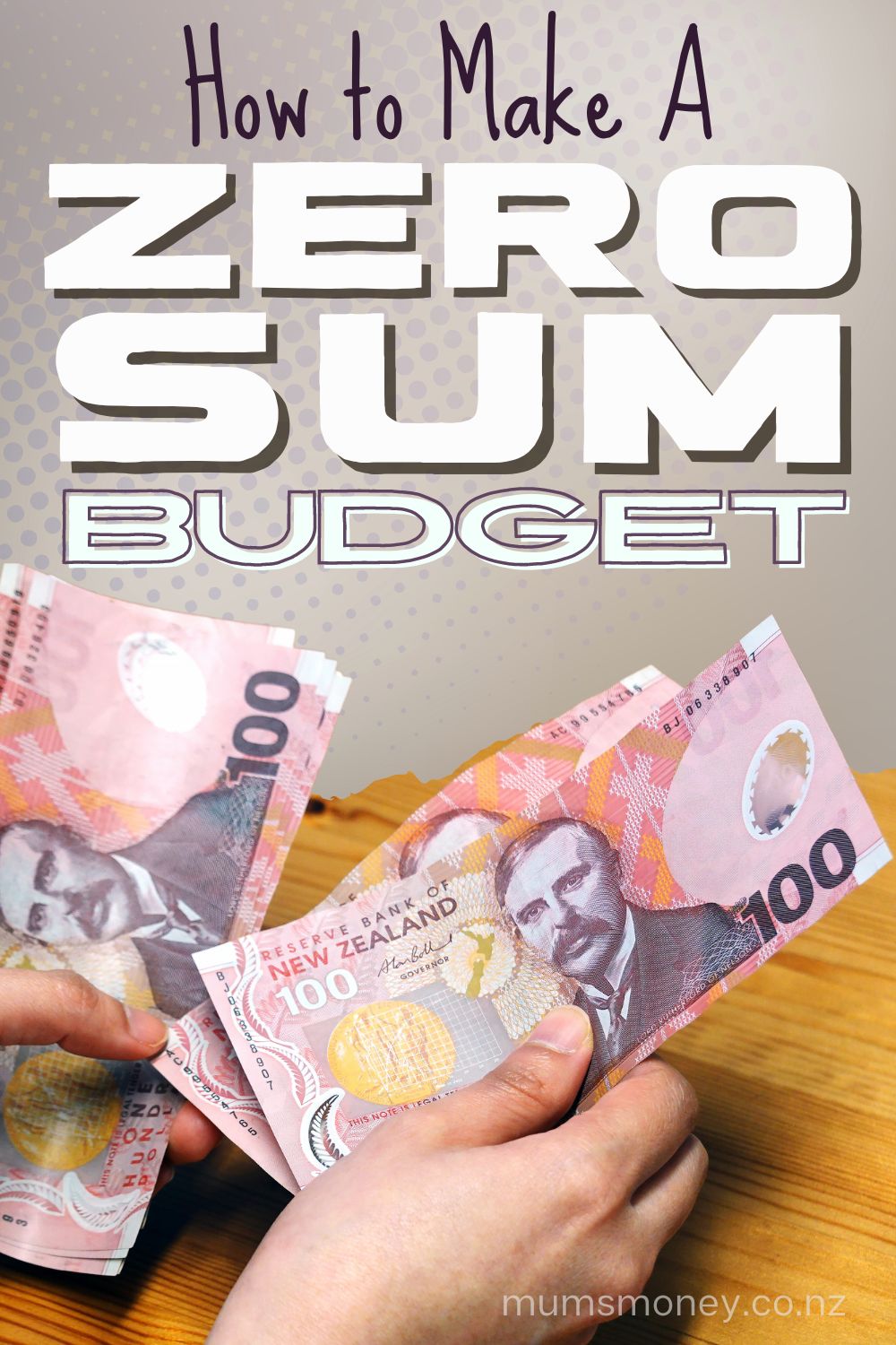 How to Make A Zero-Sum Budget for Your Family Pin Image