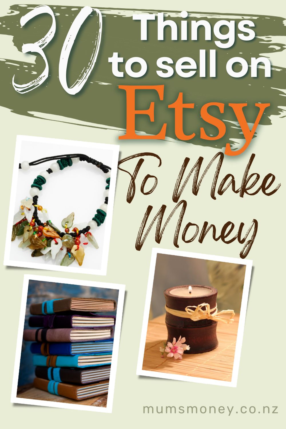 Things to Sell on Etsy To Make Money