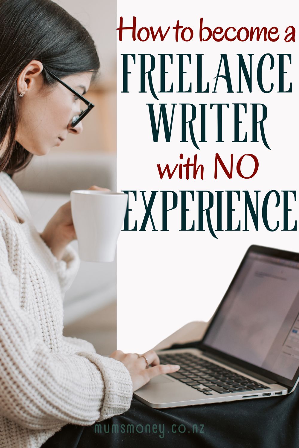 How To Become a Freelance Writer With No Experience Pin Image