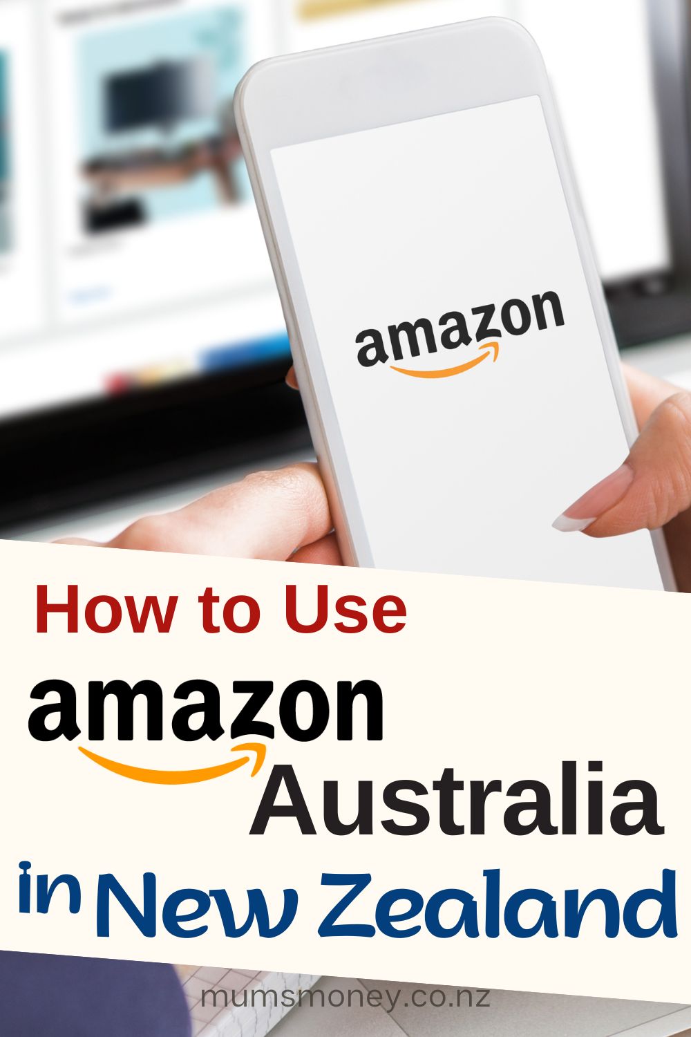 How to Use Amazon Australia in New Zealand Pin Image