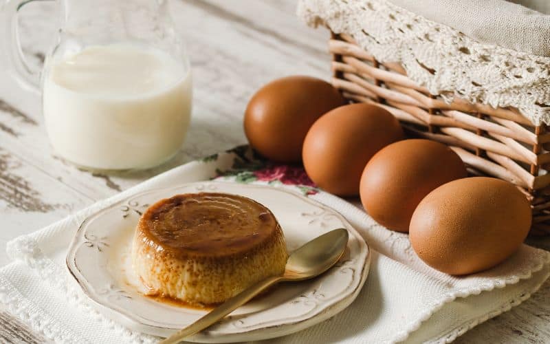 Baking with Milk and Eggs