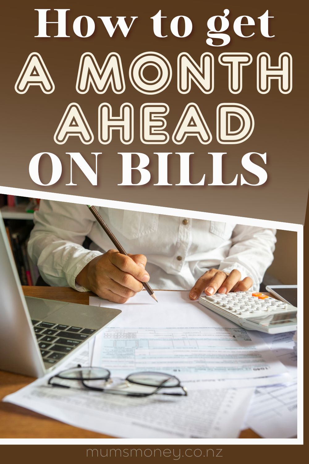 How to Get a Month Ahead on Bills Pin Image