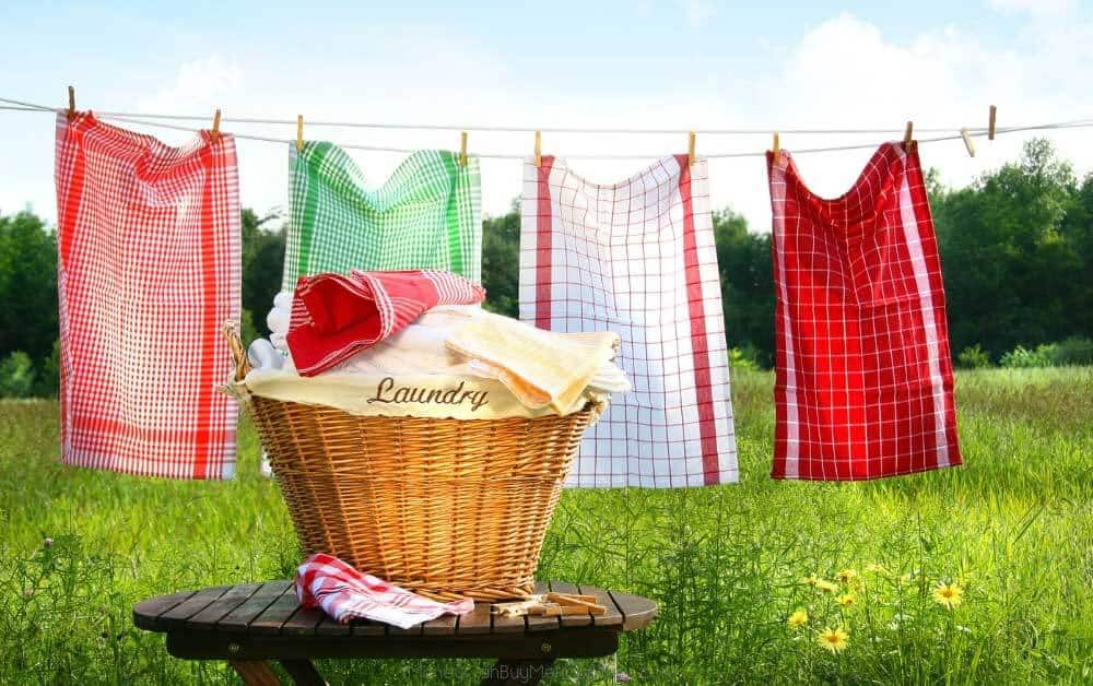 Best Frugal Living Tips to Save Money_Line drying clothes