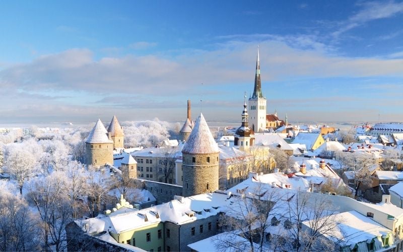 tallinn city estonia