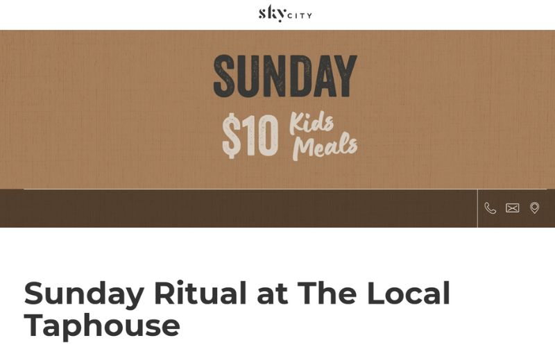 Places Kids Eat Free or Cheap in Hamilton [2025]_The Local Taphouse, Sky City